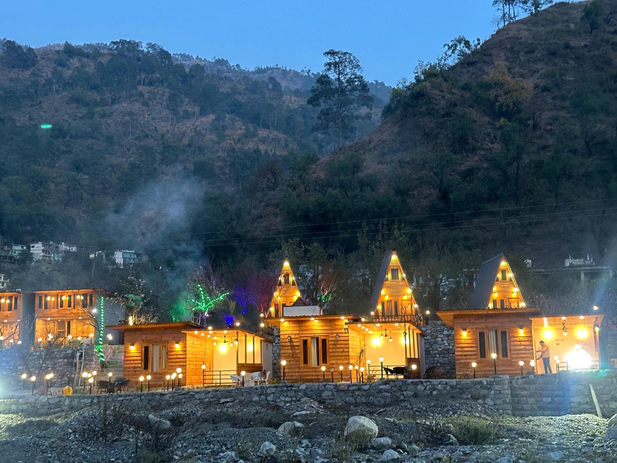 Cabana Riverside Resort - Kainchi Dham Nainital Exterior photo